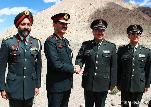 印度军人vs中国陆军的相关图片